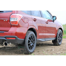 Load image into Gallery viewer, Rally Armor 14-18 Subaru Forester Black Mud Flap with Red Logo - Premium Polyurethane Mud Guard