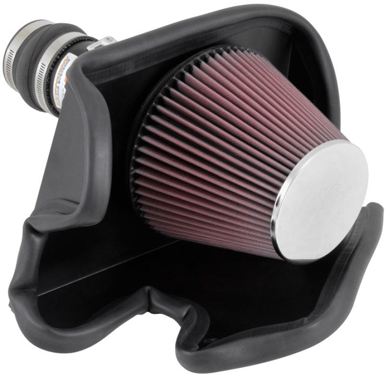 K&N 69 Series Typhoon Performance Intake Kit for 2013-2014 Nissan Altima and Pathfinder 3.5L V6 by K&N Engineering