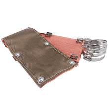 Load image into Gallery viewer, DEI Titanium Pipe Shield with Stainless Steel Clamps – 6in x 24in for Exhaust and Thermal Protection
