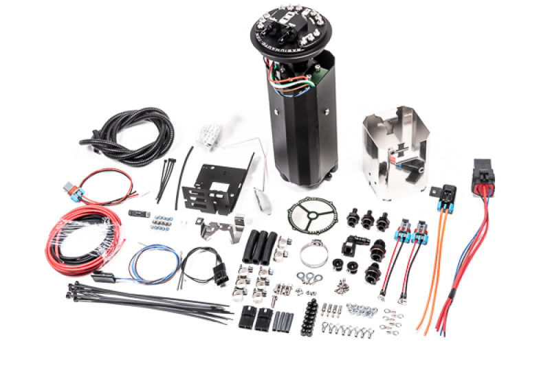 Radium Engineering Nissan R32 GT-R Fuel Hanger with Integrated Surge Tank and Walbro F90000274 Pumps