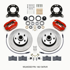 Wilwood Forged Dynalite-M Front Disc Brake Kit for 1965-1969 Ford Mustangs