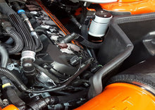 Load image into Gallery viewer, J&amp;L 3.0 Driver-Side Oil Separator for 2011-2017 Ford Mustang GT, Clear Anodized - JLT3011D-C