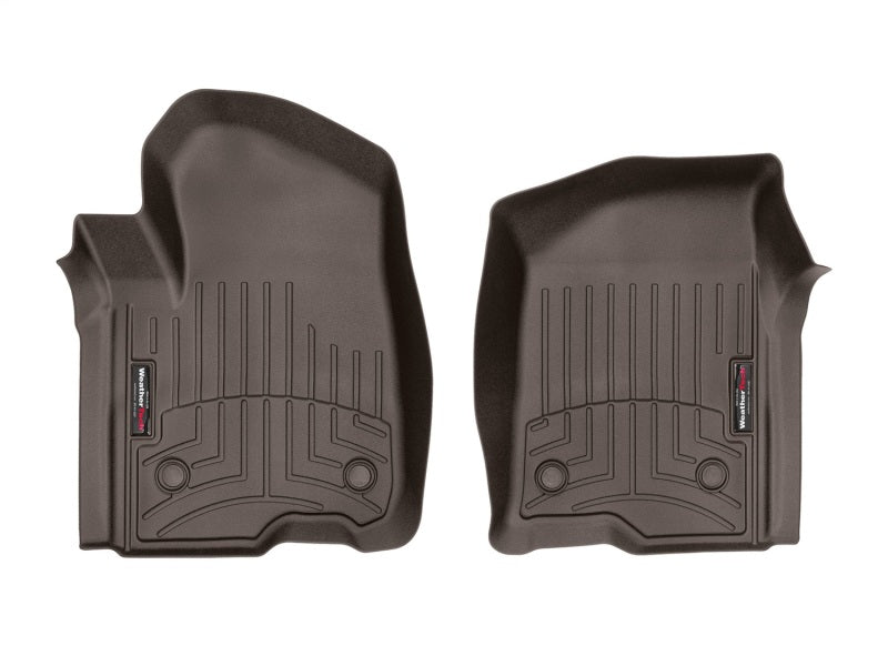WeatherTech DigitalFit FloorLiner for 2019+ Chevrolet Silverado 1500 Crew Cab, Cocoa