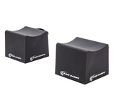 Race Ramps 12-inch High Supercar Wheel Cribs (Extra Wide) for Automotive Maintenance