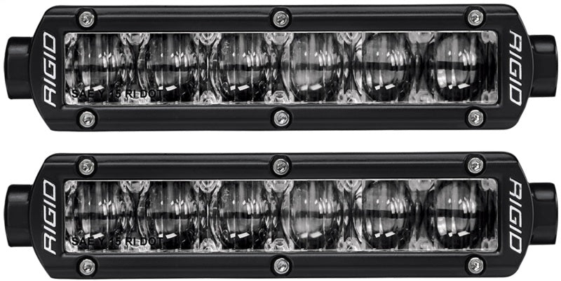 Rigid Industries 6-inch SR-Series SAE Compliant Fog Light - White