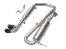 Load image into Gallery viewer, aFe Takeda 2-1/4 inch Stainless Steel Cat-Back Exhaust System with Black Tips for Suzuki Jimny 2018-2025 * Part Number: afe49-37020-B