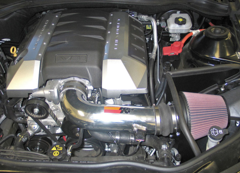 K&N Engineering Cold Air Intake System for Chevrolet Camaro 6.2L V8 (Part #KNN69-4519TP)