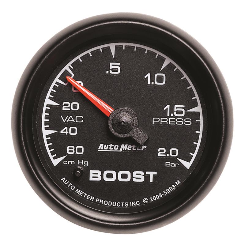 AutoMeter ES 52mm Mechanical Boost and Vacuum Gauge Part #atm5903