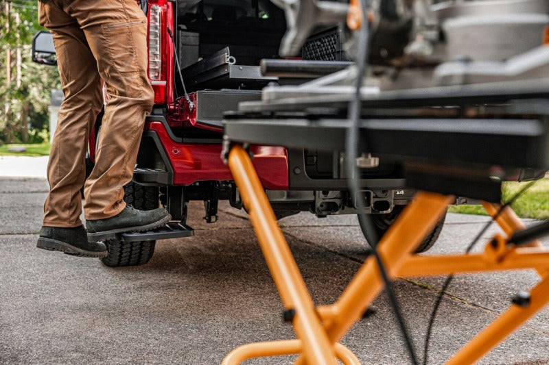 AMP Research BedStep for 2023-2024 Ford F-250 & F-350 Super Duty * Retractable Rear Bumper Step