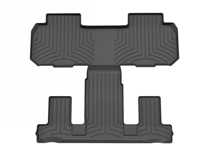 WeatherTech FloorLiner HP Rear and Third-Row Floor Mats for 2018-2023 Chevrolet Traverse and 2018 Buick Enclave, Black - WET4412282IM