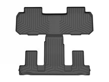 Load image into Gallery viewer, WeatherTech FloorLiner HP Rear and Third-Row Floor Mats for 2018-2023 Chevrolet Traverse and 2018 Buick Enclave, Black - WET4412282IM