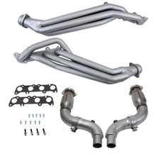 Load image into Gallery viewer, BBK Performance 15-23 Ford Mustang GT 5.0 1-7/8 inch Long Tube Headers with High Flow Catted Mid Pipe (Titanium Ceramic Coating)