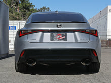 Load image into Gallery viewer, aFe Takeda 14-22 Lexus IS350 V6 2.5-Inch Stainless Steel Axle-Back Exhaust System with Black Tips