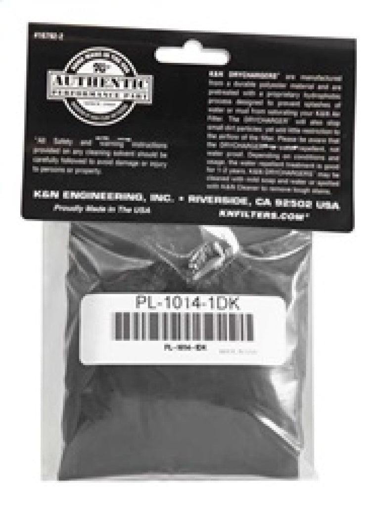 K&N Polaris Black Round Drycharger Air Filter Wrap 11.25 x 3 x 3 inches for Polaris RZR Models