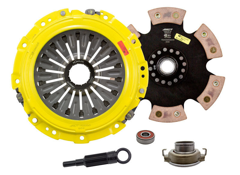 ACT Heavy Duty HD-M/Race Rigid 6 Pad Clutch Kit for Subaru Impreza and Legacy – Part Number actSB10-HDR6