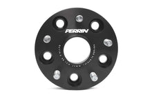 Load image into Gallery viewer, Perrin Performance Subaru 25mm Wheel Spacers 5x114.3 BP with 56mm Hub - Black
