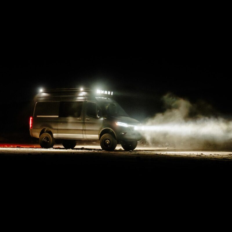 KC HiLiTES SlimLite 8-inch LED Spot Beam Light - Part Number KCL1101