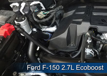 Load image into Gallery viewer, J&amp;L JLT3016P-C 3.0 Passenger-Side Oil Separator for 2011–2026 Ford F-150 5.0L, Clear Anodized