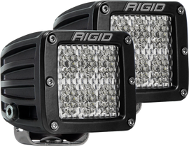 Rigid Industries D2 Series PRO Diffused Pod Light with 60? Lens Pair