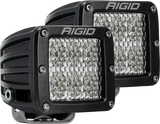 Rigid Industries D2 Series PRO Diffused Pod Light with 60? Lens Pair