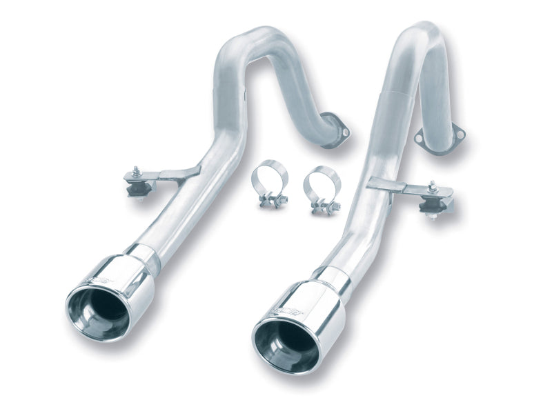 Borla Performance 97-04 Chevrolet Corvette 5.7L V8 Straight Pipe Exhaust System with Dual 4" Tips