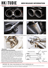 Load image into Gallery viewer, HKS HKSTUDIE Exhaust System for BMW G80/G82 Competition Models
