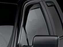 Load image into Gallery viewer, WeatherTech 82697IM Side Window Deflectors for Ford F-150 Super Cab, Front and Rear, Dark Smoke