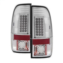 Load image into Gallery viewer, Spyder Ford F150 and Super Duty LED Tail Lights Chrome Pair - Part #SPY5003478