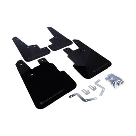 Rally Armor 14-18 Subaru Forester Black Mud Flap with Grey Logo – Durable Urethane Mud Guards for All-Weather Protection