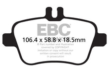Load image into Gallery viewer, EBC Ultimax OEM Replacement Brake Pads for Mercedes-Benz CLA250, SLK250, GLA250 (Part No. EBC UD1646)