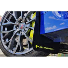Load image into Gallery viewer, Rally Armor 15-21 Subaru WRX/STI Black UR Mud Flap w/Green Logo