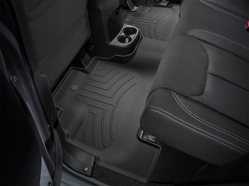 WeatherTech 445732IM FloorLiner HP Rear Floor Mats, Black, for Jeep Wrangler JK Unlimited 4-Door