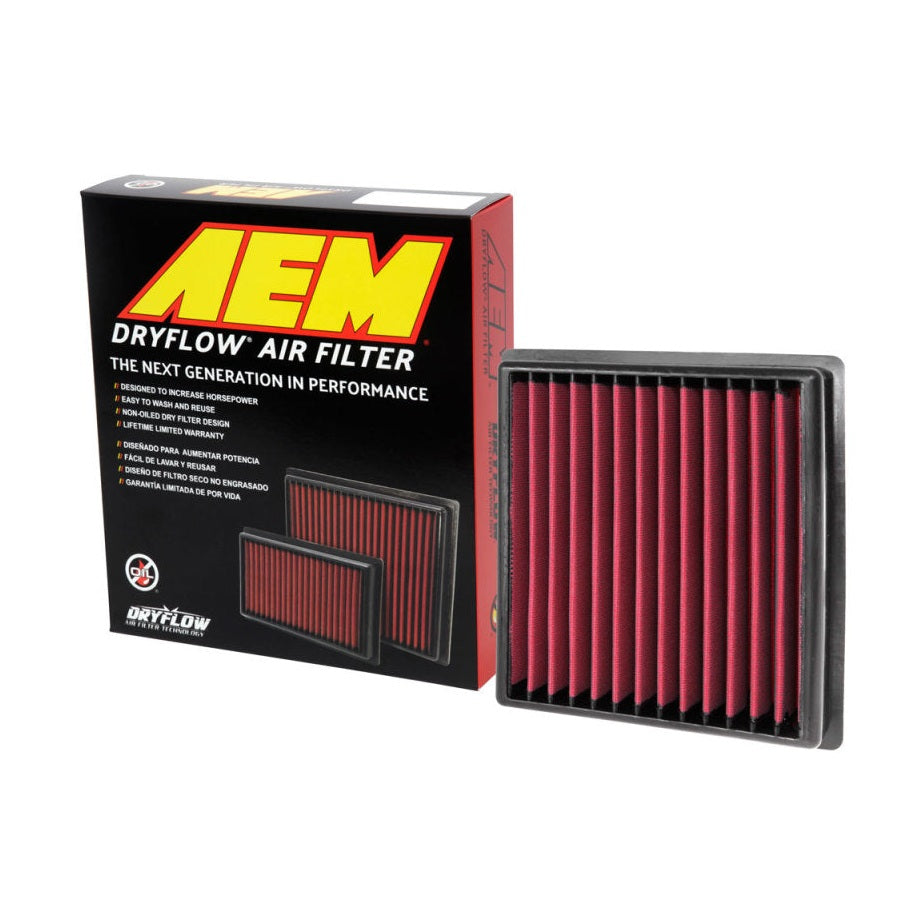 AEM Induction 28-50092 DryFlow Air Filter for 2019-2021 Subaru WRX STI 2.5L