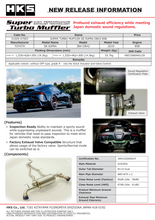 Load image into Gallery viewer, HKS Super Turbo Muffler for Toyota Supra DB42 B58 - Performance Exhaust Upgrade