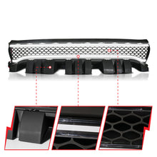 Load image into Gallery viewer, ANZO 15-23 Dodge Charger Black LED Grille with Ignition Initiation &amp; Running Light Bar