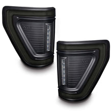 Load image into Gallery viewer, Oracle Lighting Black Series Flush Style LED Tail Lights for 2021-2024 Ford F-150