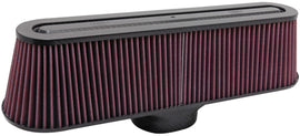 K&N Engineering RP-5135 Universal Air Filter with Carbon Fiber Top and Base for Chevrolet Corvette