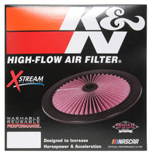 Load image into Gallery viewer, K&amp;N Engineering X-Stream Air Flow Top Filter 11 Inch - Black (Part #KN66-1101)