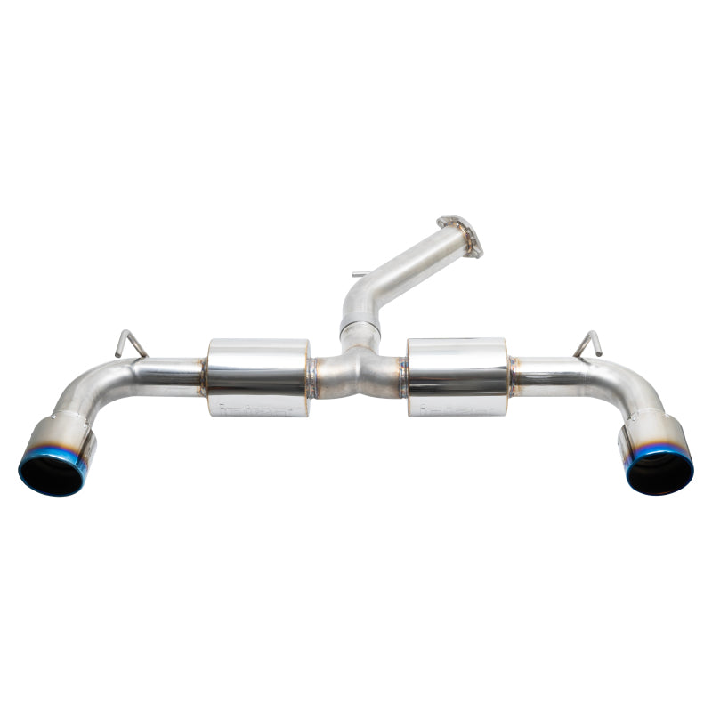 Injen SES1343ABTT Hyundai Veloster N 2019-2022 Performance Stainless Steel Axle Back Exhaust System with Burnt Titanium Tips