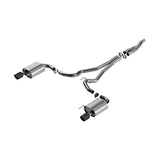 Borla - S-Type Cat-Back Exhaust System with Carbon Fiber Tips 24-25 Ford Mustang 2.3L EcoBoost
