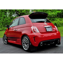 Load image into Gallery viewer, Rally Armor 12-18 Fiat 500 Red Mud Flap with White Logo - Premium Polyurethane Design