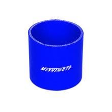 Load image into Gallery viewer, Mishimoto 2.5 Inch Blue Straight Silicone Coupler – Universal Fit, High-Heat Resistant Automotive Hose