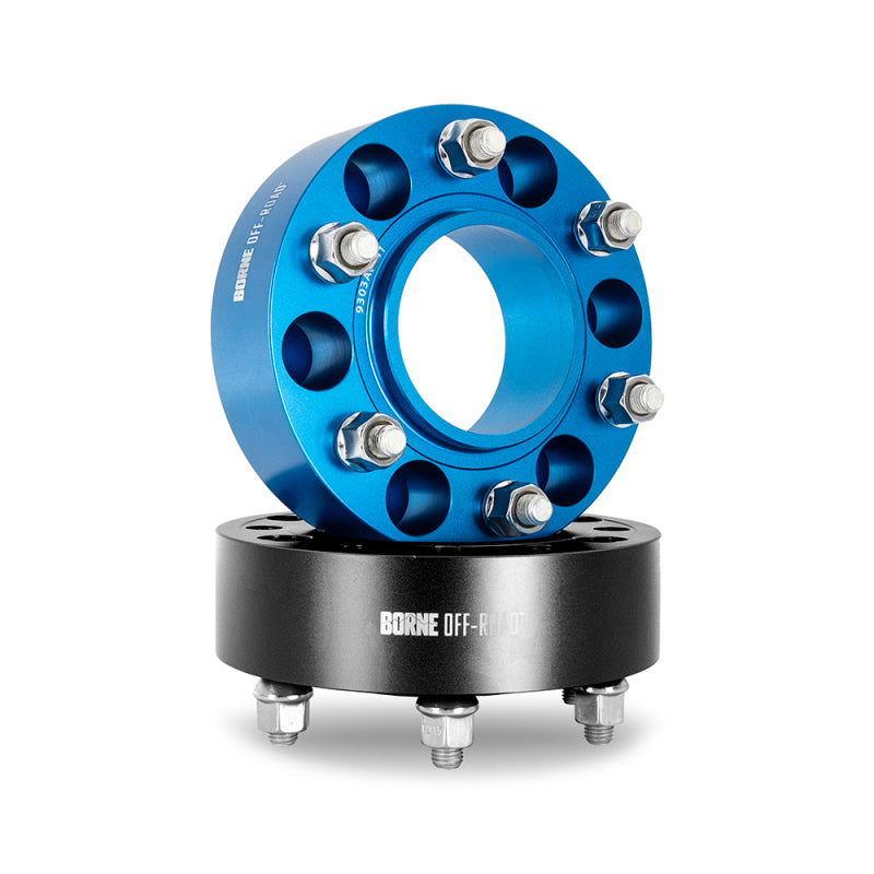 Mishimoto 30mm Hub-Centric Wheel Spacers, 6x139.7 Bolt Pattern, 106mm Bore, M12x1.5, Black - misBNWS-004-300BK