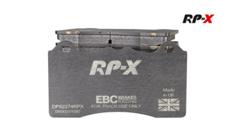EBC Racing RP-X Front Brake Pads for 2016 Audi A3, A6 Quattro, Q5, and RS3 LMS * 380mm Diameter