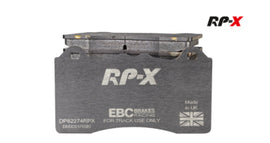 EBC Racing RP-X Front Brake Pads for 2016 Audi A3, A6 Quattro, Q5, and RS3 LMS * 380mm Diameter