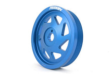 Load image into Gallery viewer, Perrin Performance Lightened Crank Pulley for Subaru WRX, BRZ, FXT, and Crosstrek - Blue (Part Number: perPSP-ENG-101BL)