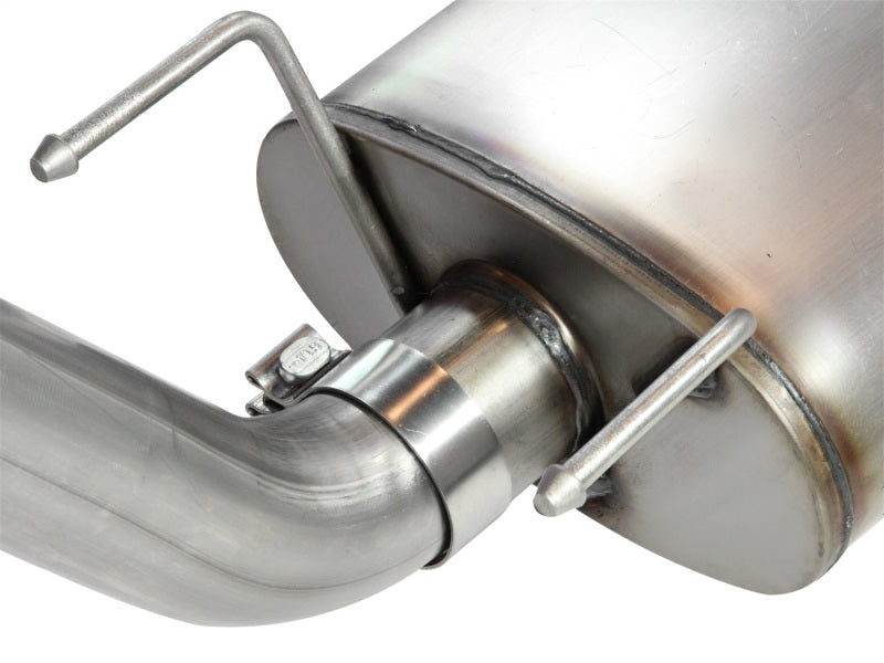 aFe Mach Force XP Dual Exhaust System for 2005-2013 Toyota Tacoma V6-4.0L with Polished Stainless Steel Tips