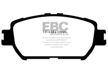 Load image into Gallery viewer, EBC Yellowstuff Front Brake Pads for Lexus GS300 2006 - High-Performance Street and Track Use