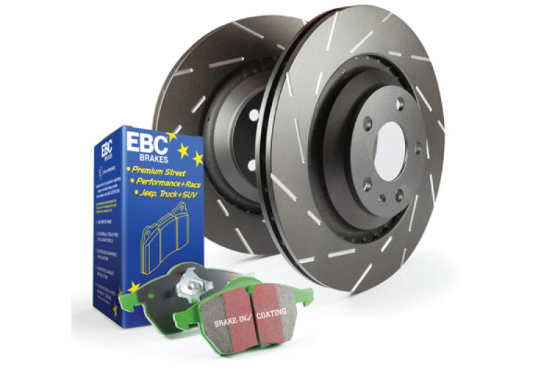 EBC S2 Kits Greenstuff Brake Pads and USR Rotors Front Kit ebcS2KF1774
