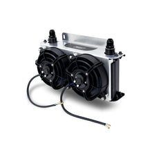 Load image into Gallery viewer, Mishimoto Universal 19-Row Oil Cooler Kit with Dual 5-Inch Fans, MMOC-19-K